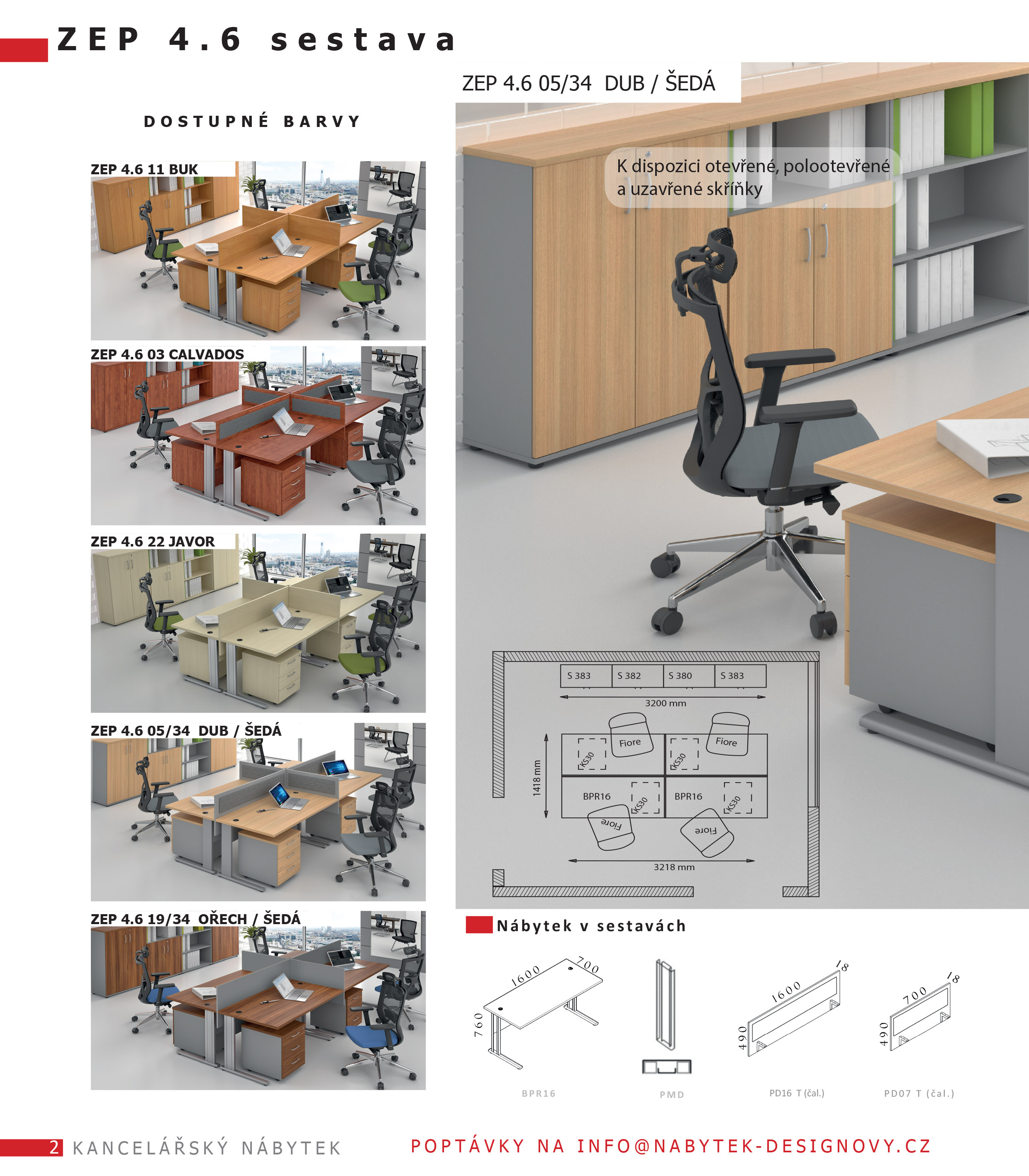 Katalog Kancelářský nábytek KOMFORT